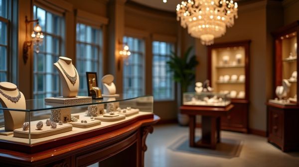 Bijoux de luxe alliant élégance et savoir-faire artisanal