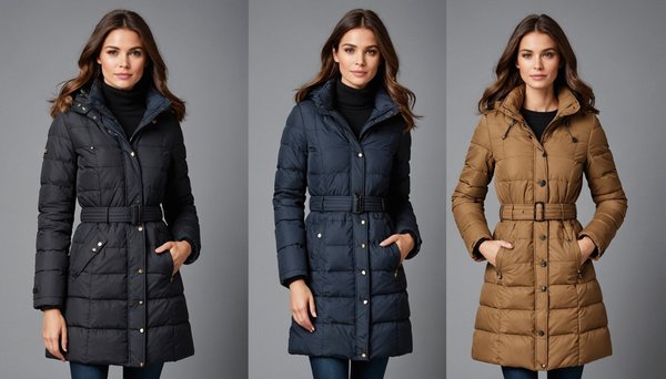 Découvrez notre collection de manteaux matelassés pour femme